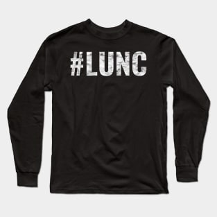#LUNC Distressed Long Sleeve T-Shirt
